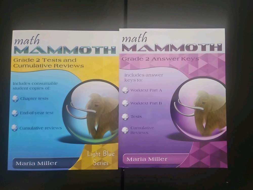 Math Mammoth Grade 2 by Maria Miller (2012, Trade Paperback)