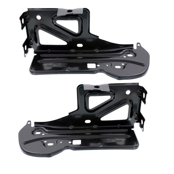 Silverado Sierra 14-19 Rear Bumper Retainer Brace Bracket Set Pair