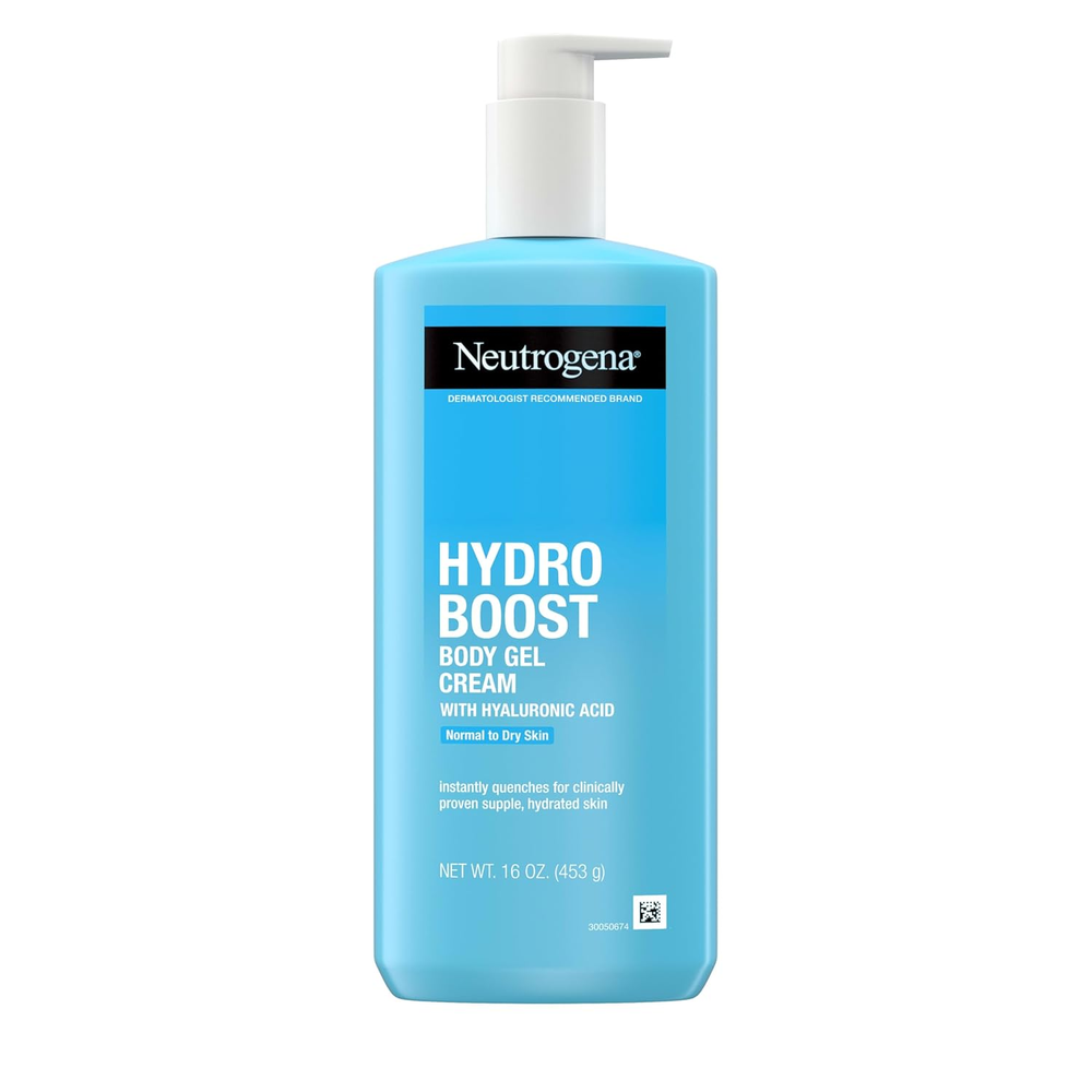 Hydro Boost Body Gel Cream, Hydrating Body Lotion with Hyaluronic Acid for Norma