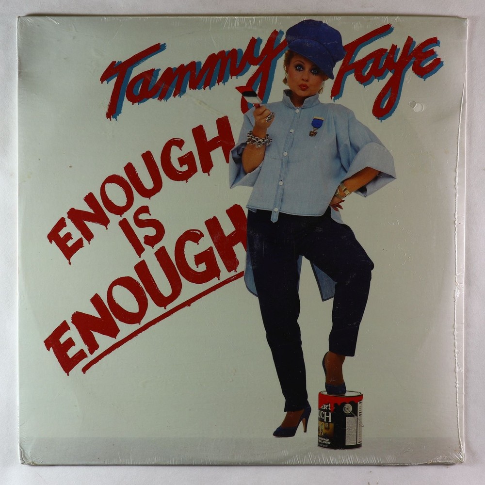 Tammy Faye - Enough Is Enough LP - PTL Club Records & Tapes SEALED
