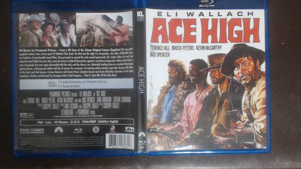 Ace High Blu-ray 1968 [Kino Lorber] Eli Wallach