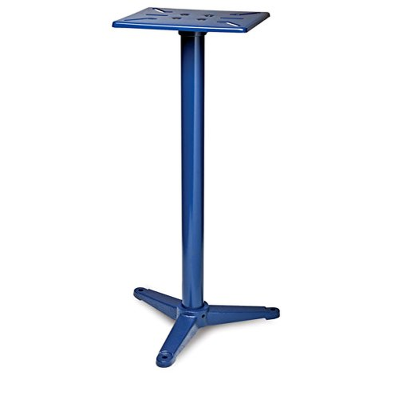 Heavy-Duty Slotted Bench Grinder Stand with Adjustable Top for Workbenches  