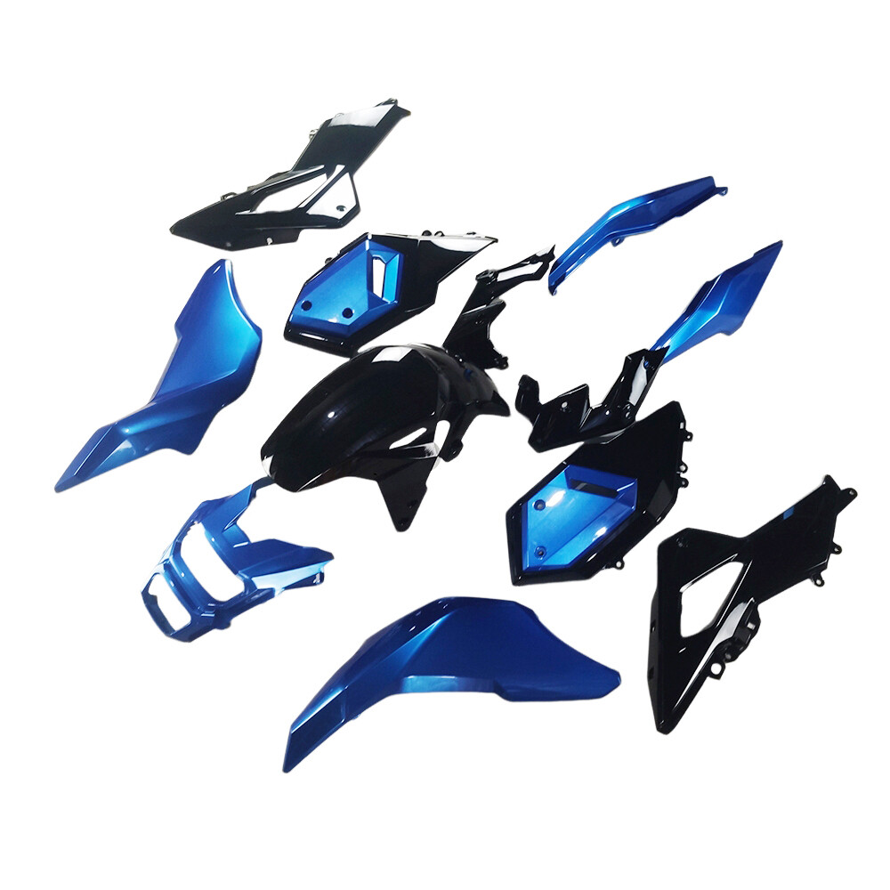Blue Black ABS Fairing Kit for Honda Grom MSX125 2016-2020 17 Injection Bodywork
