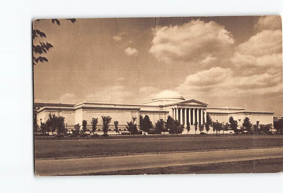Postcard National Gallery of Art Washington DC District of Columbia USA America