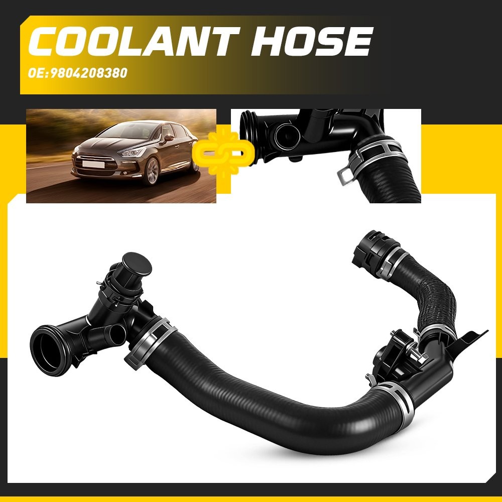 COOLANT WATER HOSE PIPE 9804208380 FOR PEUGEOT 308 508 1.6 BlueHDi CITROEN C3 DS