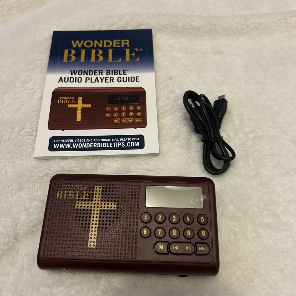 Wonder Bible KJV Audio Bible Player King James Version New & Old Testament NWOB