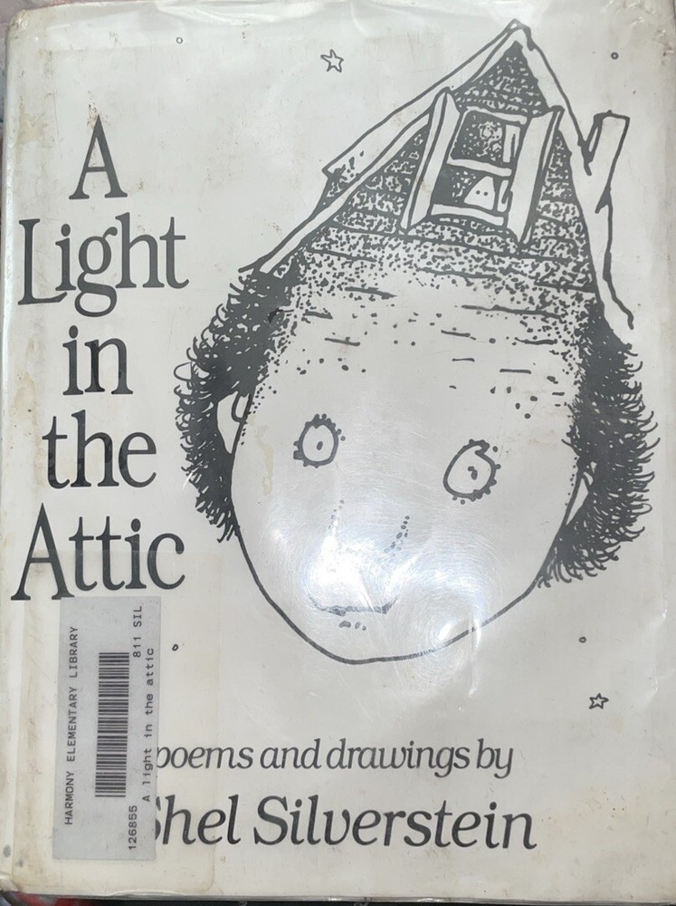 A Light in the Attic by Shel Silverstein. FIRST EDITION vintage book 1981