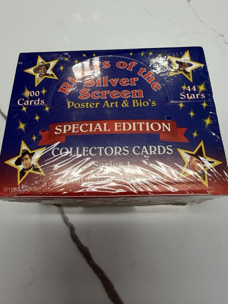 1993 Riders of the Silver Screen Collectors Cards Series 1 New In Box