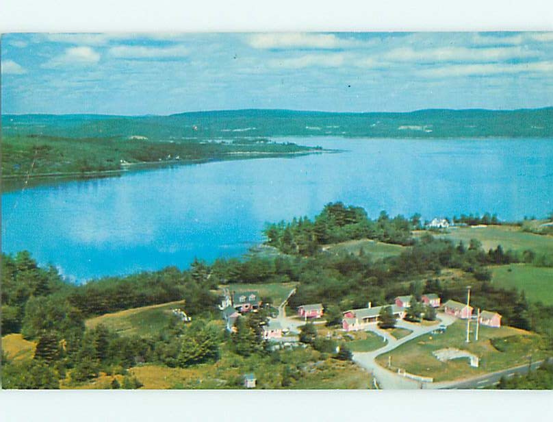 Unused Pre-1980 HESLIN'S MOTEL Calais Maine ME s4035