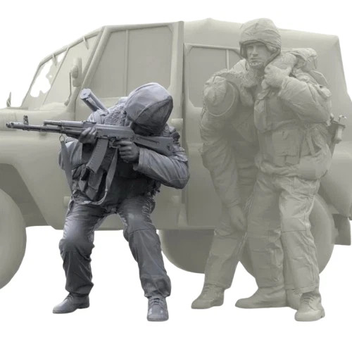 1/35 Russian Internal Troops RESIN FIGURE MODEL KIT Unassembled Unpainted NEW
