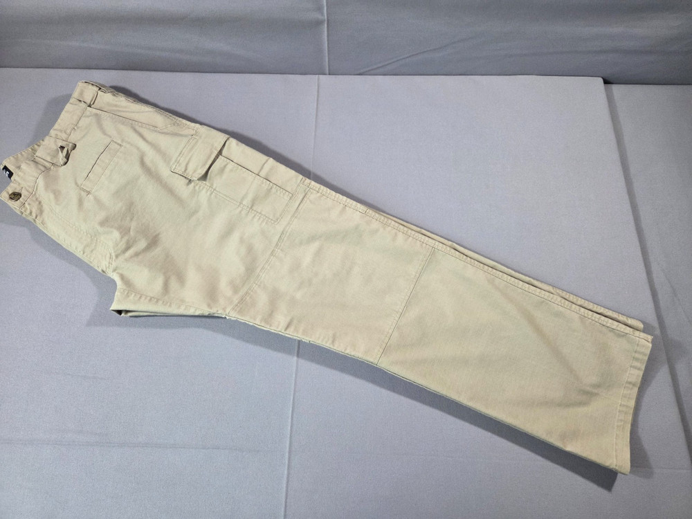 LA Police Gear Tactical Pants Mens 38x32 Khaki Cargo Operator Stretch