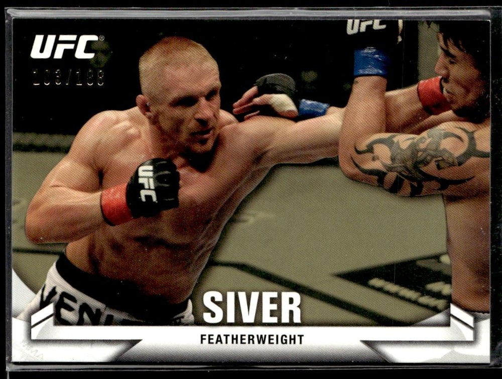 2013 Topps UFC Knockout Dennis Siver Gold #/188 HSC