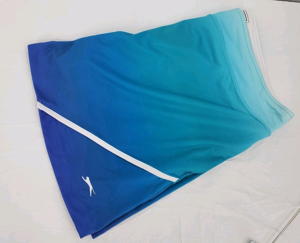 Slazenger Golf Ombre Skort Skirt Shorts Women's XL Tennis Pickleball Pockets