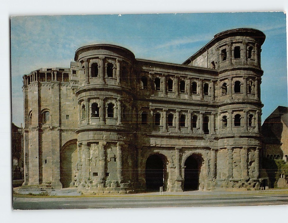 Postcard Porta Nigra Trier Germany