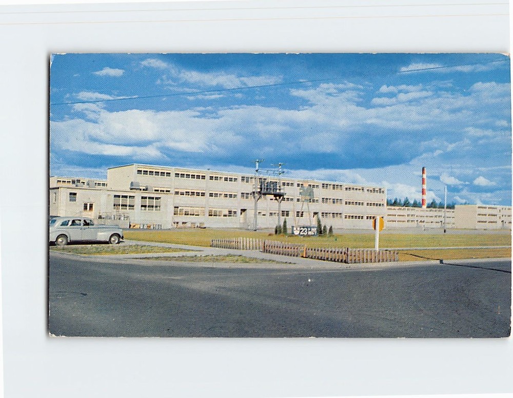 Postcard New Barracks in US Military Installation Fort Lewis Washington USA