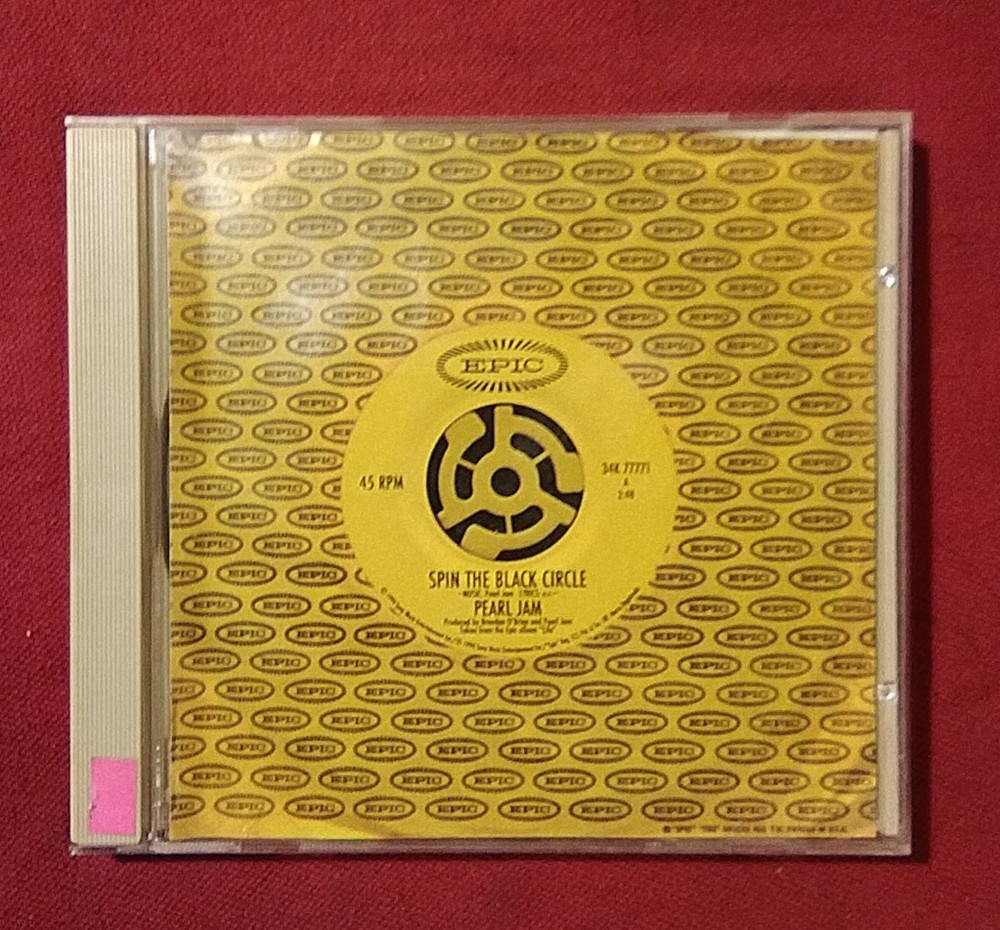 Pearl Jam: Spin The Black Circle 1994 CD