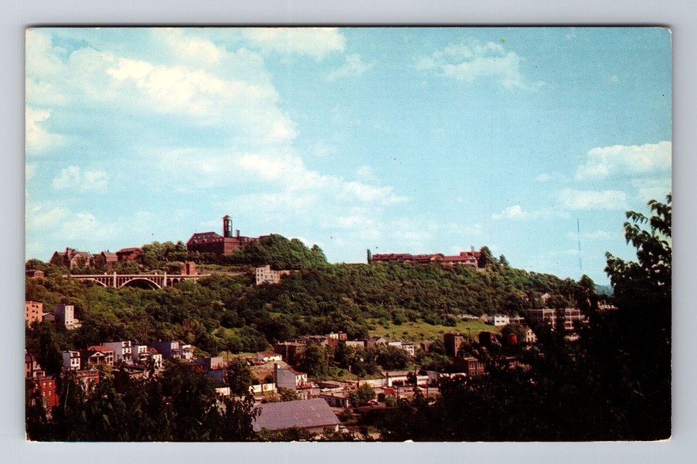 Cincinnati, OH-Ohio, Mt. Adams From Sycamore Hill, Antique Vintage Postcard