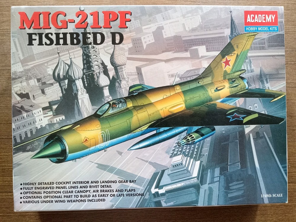 Academy 1/48   Mig-21PF  'Fishbed D'