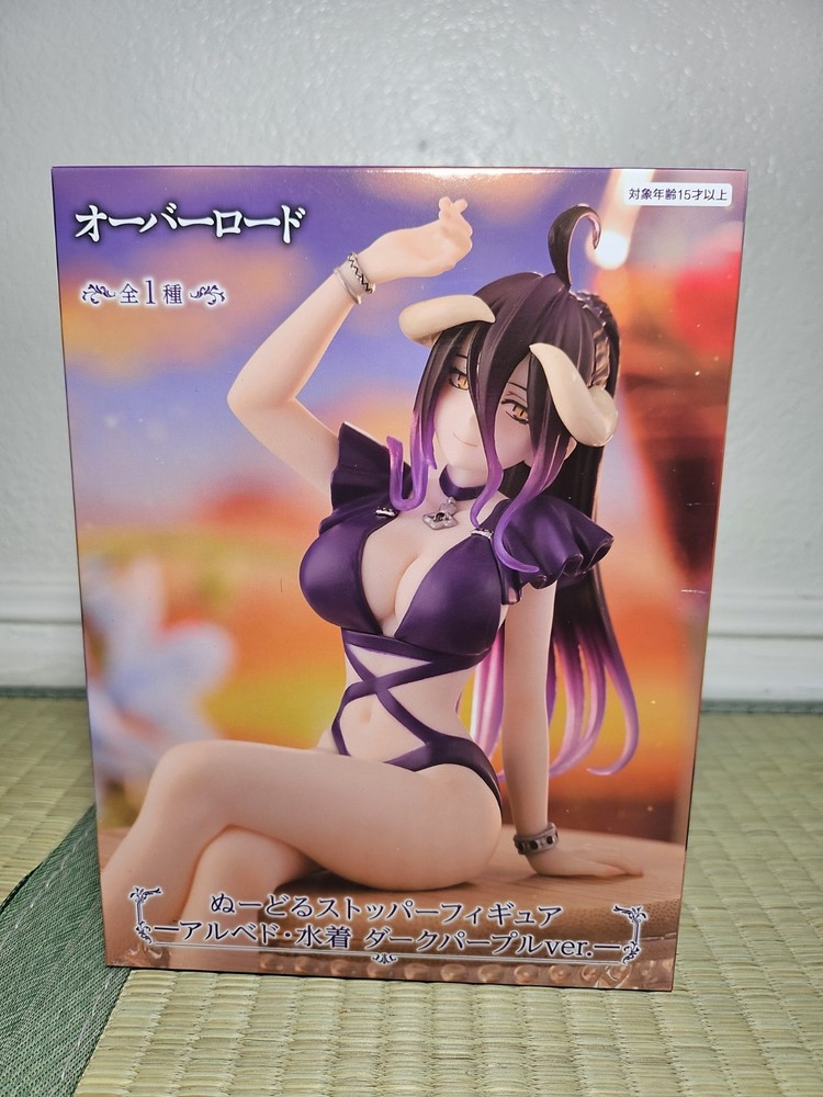 New Albedo Overlord Noodle Stopper Purple Furyu Anime Figure