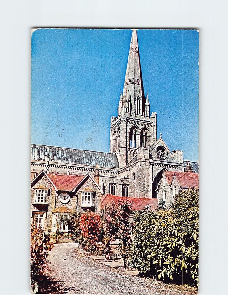 Postcard Chichester Cathedral Chichester England