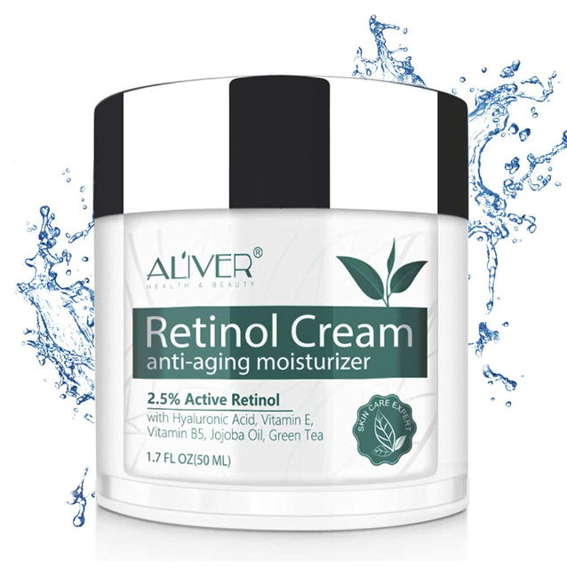 Instant Anti-Aging Retinol Face Cream for Wrinkle Removal & Skin Tightening