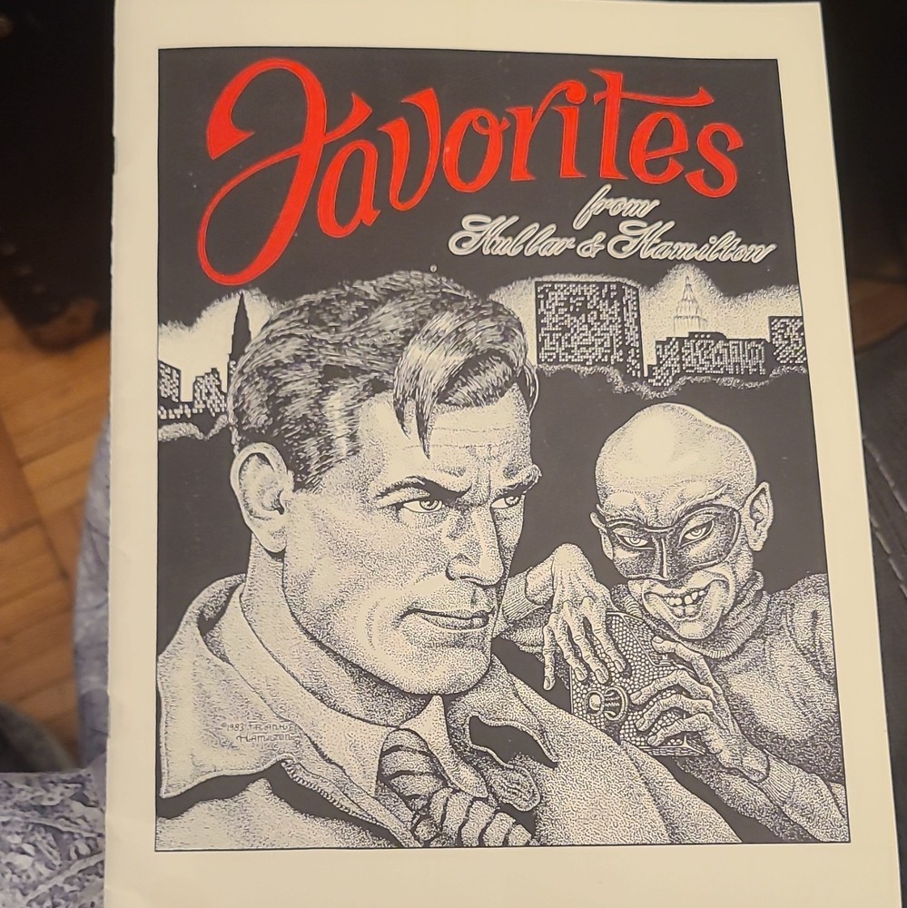 Favorites Frank Hamilton PB Illustrated 1st Edition 1978 Art Book Adults