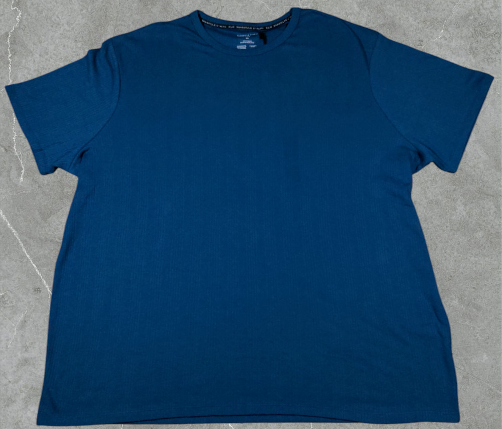 Shaquille O’Neal Ribbed Short Sleeve Legion Blue T-Shirt Men's Size 4XL NWT