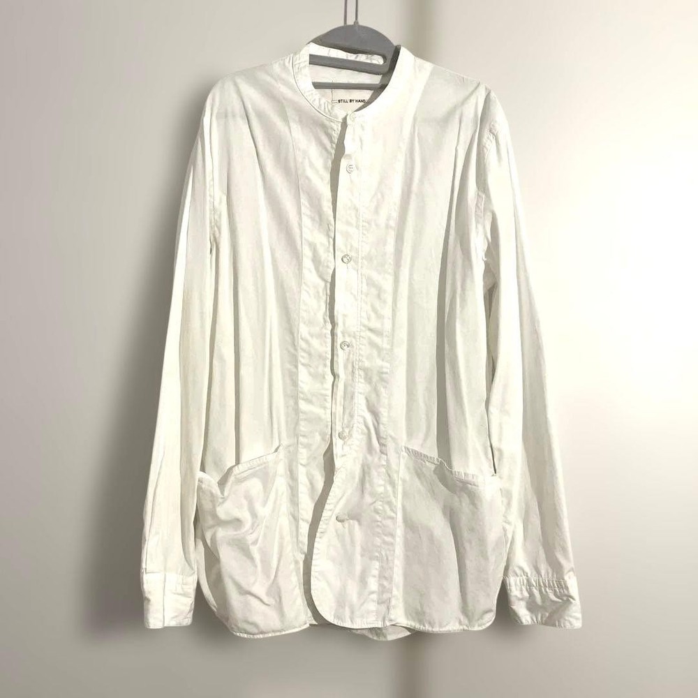 STILL BY HAND White Shirt S Men's Long Sleeve - Good Condition