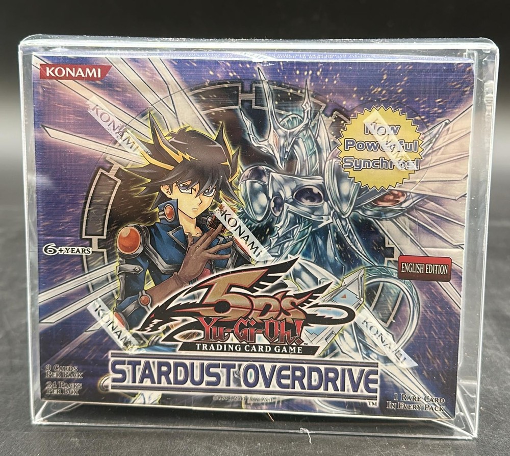 Yu-Gi-Oh! Tcg Vintage 5Ds 2009 Stardust Overdrive Booster Box 24 Packs SealedPROBSTEIN is actively accepting consignments !!