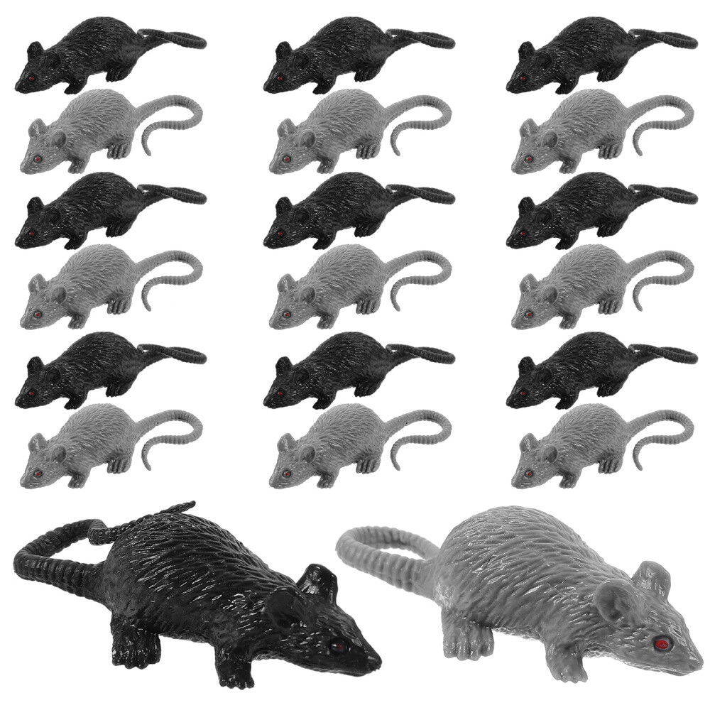 20 PCS Horror Miniatures Halloween Costumes Crawling Baby Toy
