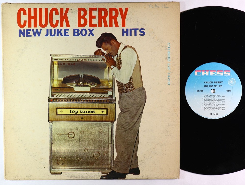 Chuck Berry - New Juke Box Hits LP - Chess 1A/1A Mono VG+