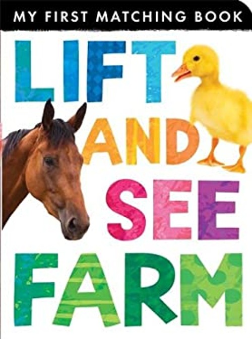 Lift and See Farm Board Books Tiger TalesFree US Delivery | ISBN:1589256123