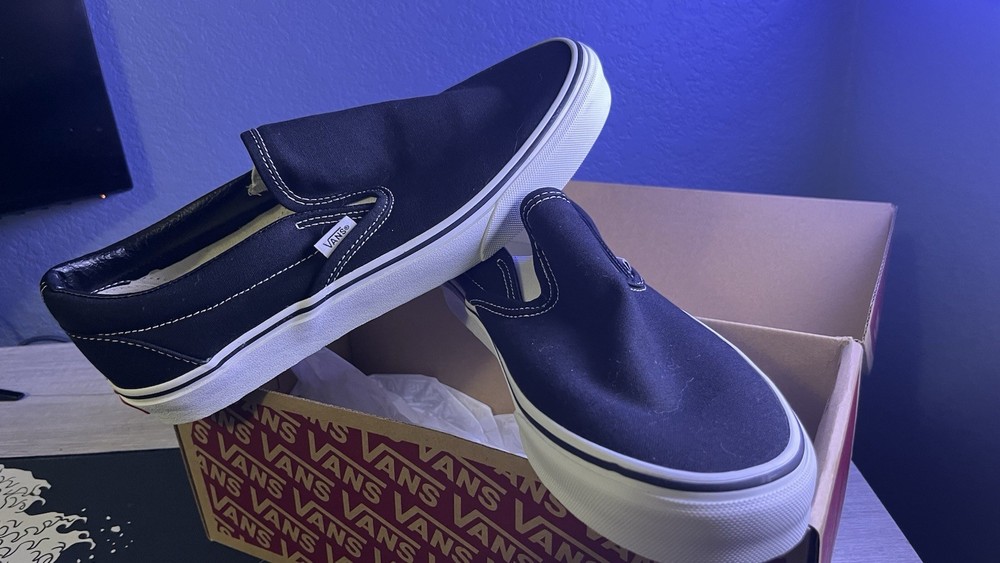 VANS Classic Slip-On Black Size 10