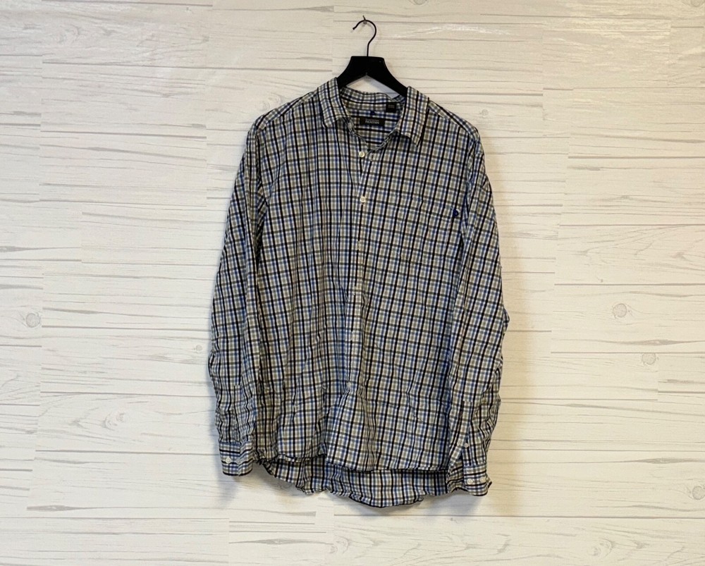 Kenneth Cole Reaction shirt mens size extra large button down long sleeve