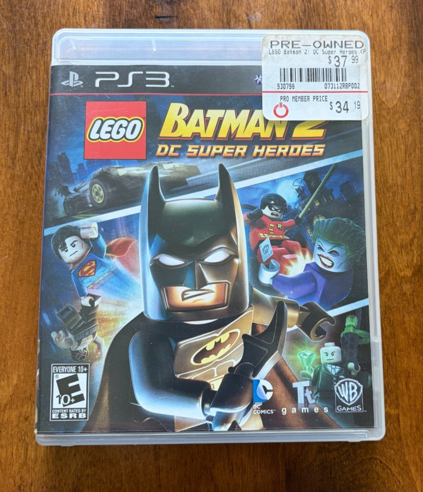 LEGO Batman 2: DC Super Heroes (Sony PlayStation 3, 2012)