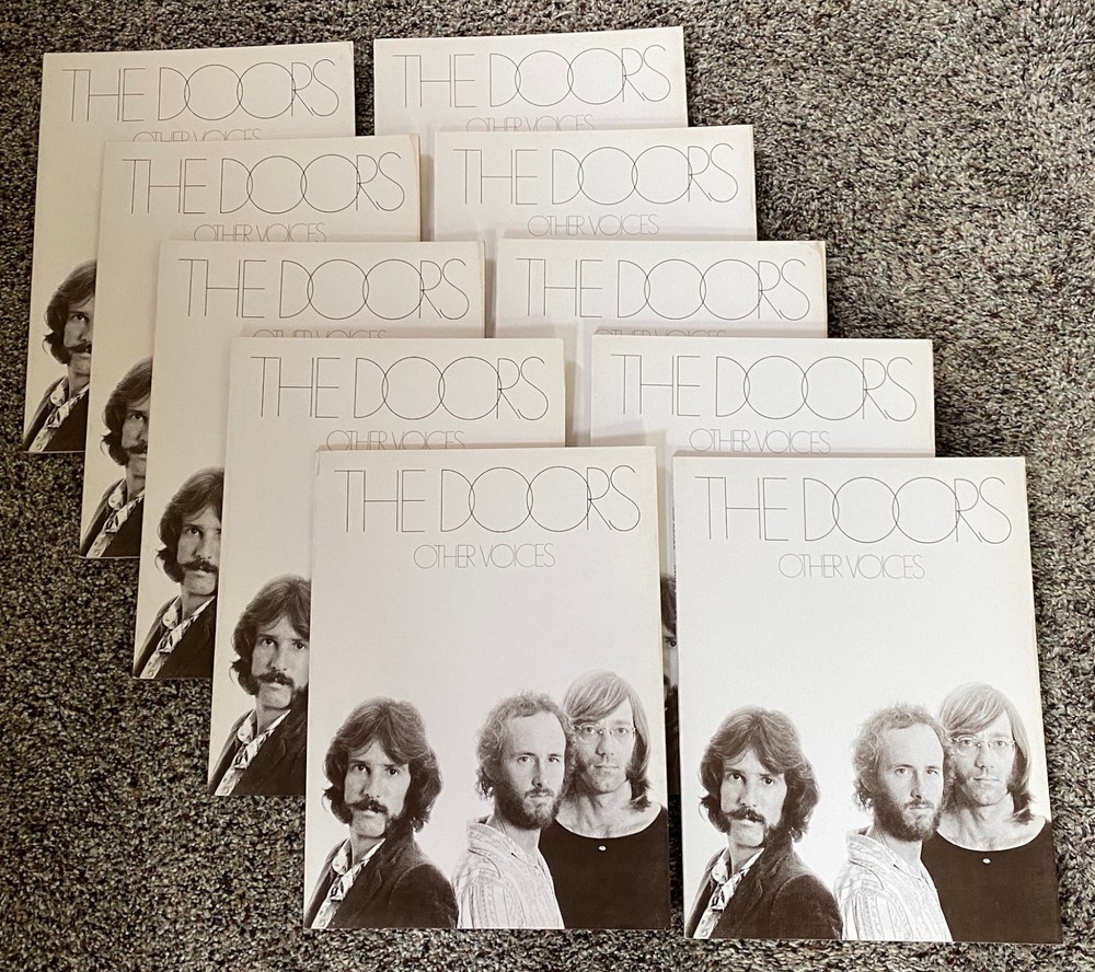 (10) TEN COPIES - The Doors - Other Voices - 1972 sheet music song book songbook