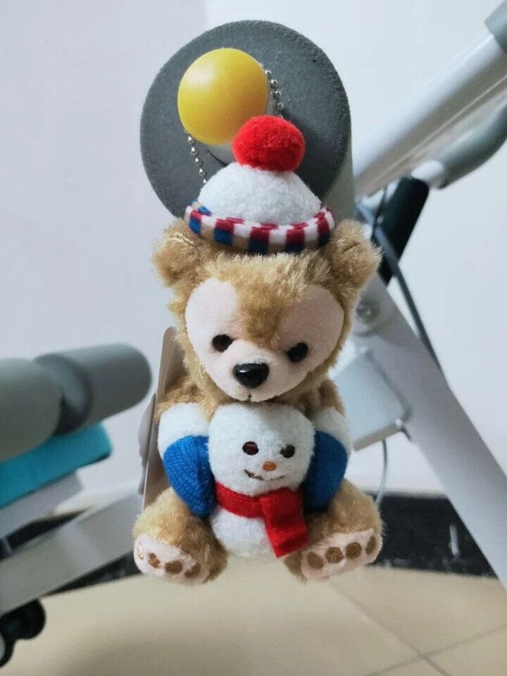 Disney Duffy Christmas Jolly Winter 2019 Duffy bear Plush Strap Snowman keyring
