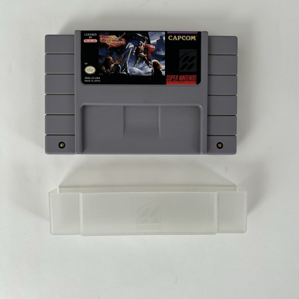 Knights of the Round (Super Nintendo Entertainment System, 1994) + OEMDust Cover