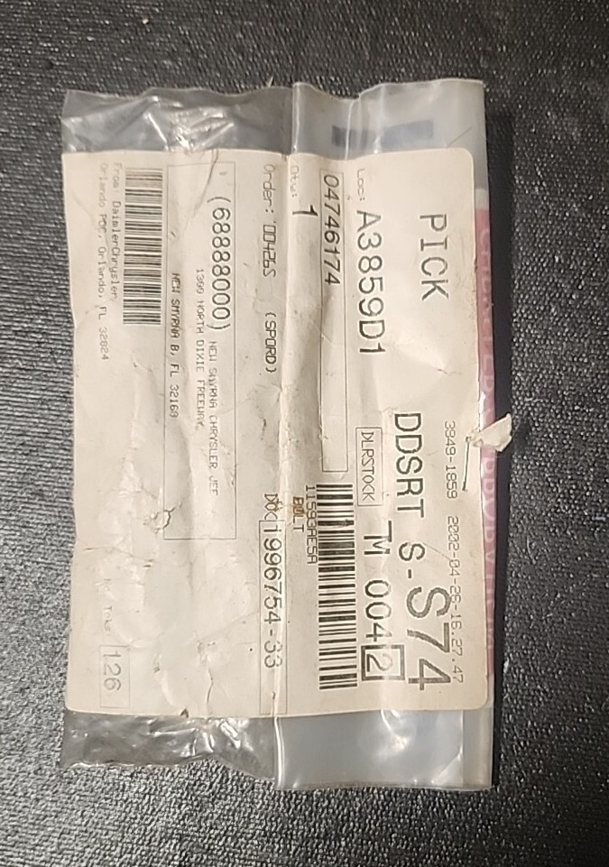 Mopar 5-Speed Transmission Wheel Hub Stud Base for Std Trans VIN C