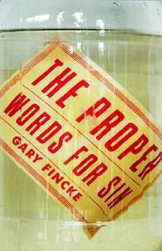The Proper Words for Sin by Gary Fincke: Used