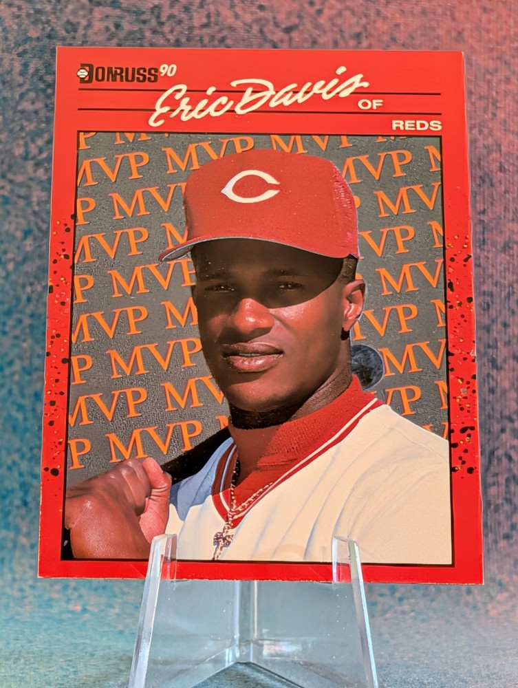 1990 Donruss #BC-23 Eric Davis Bonus MVP's