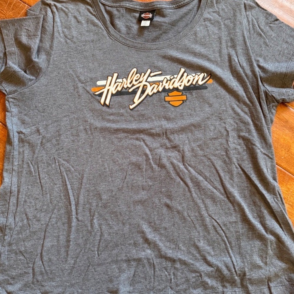 Harley Davidson Rocky Top Pigeon Forge TN Graphic T Shirt Mens 2X Grey