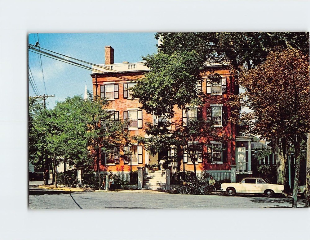 Postcard Jared Coffin House Nantucket Massachusetts USA