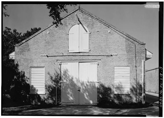 U.S. Naval Air Station,Stable,Pensacola,Escambia County,Florida,FL,HABS,2