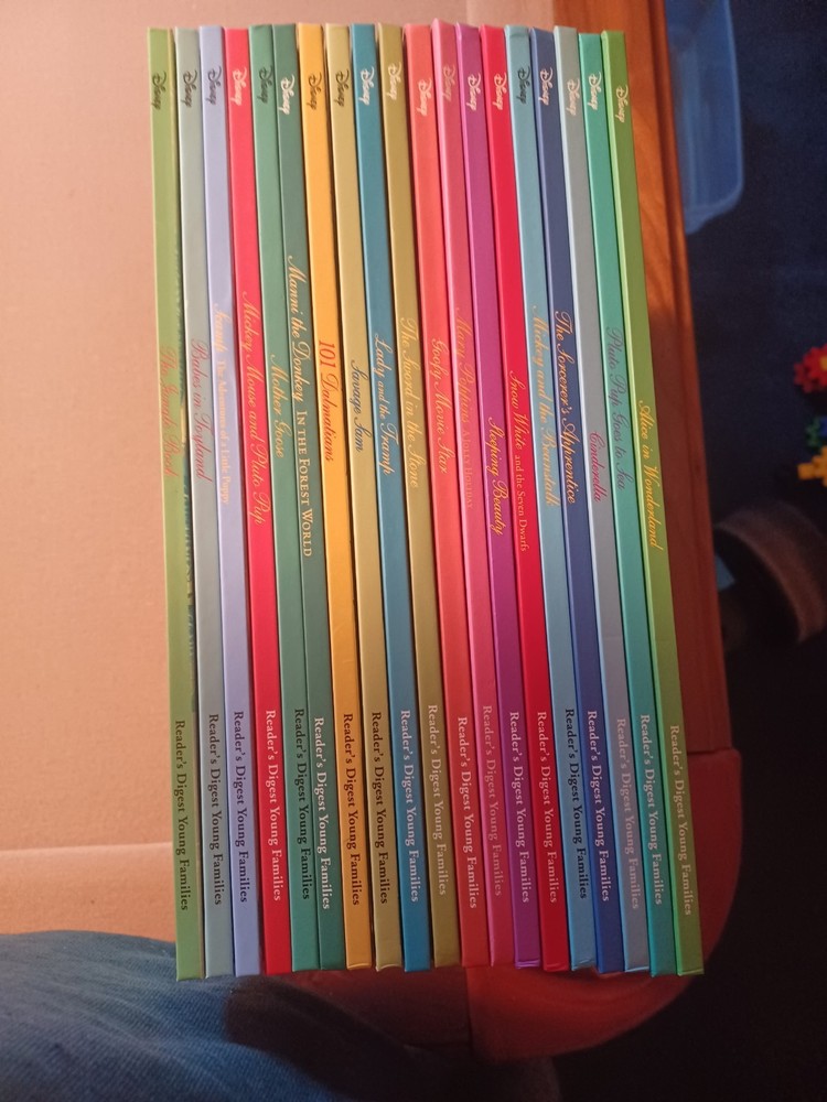 Walt Disney Storybook Favorites 19 book hardcover classics lot Reader's Digest