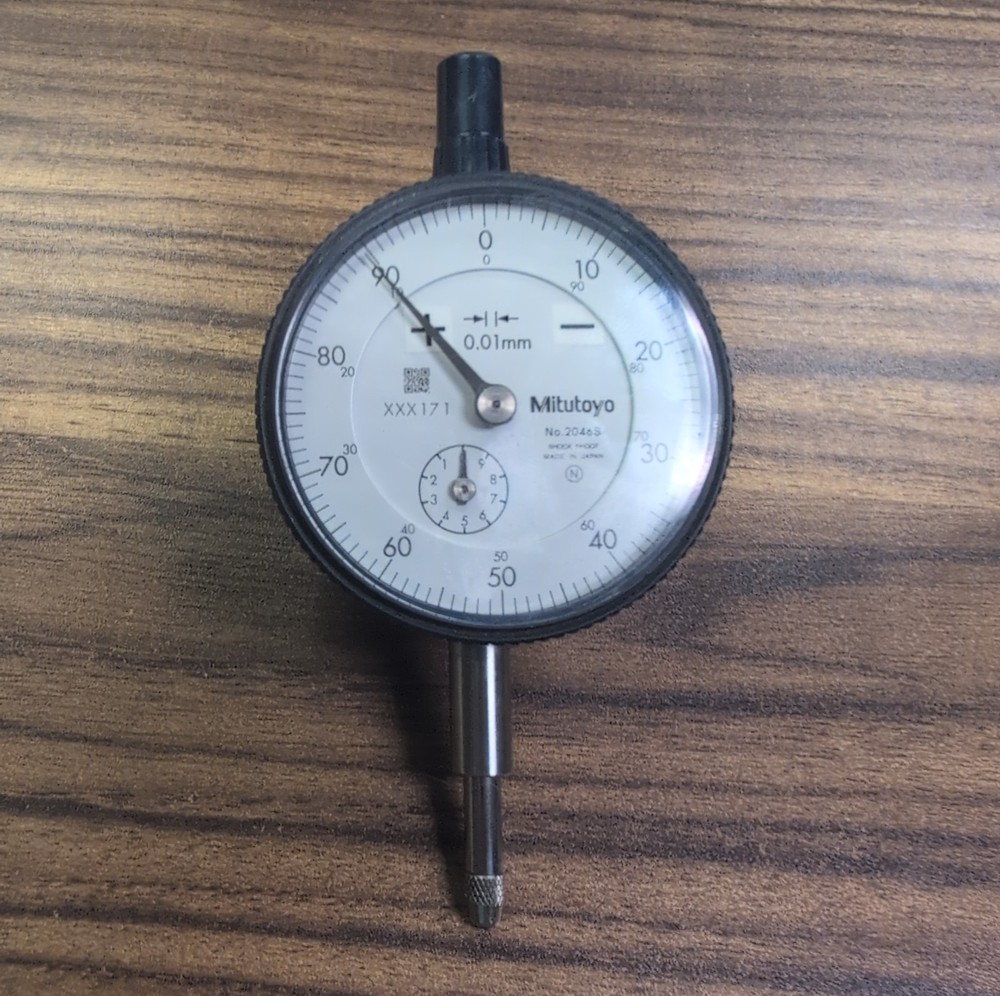 Mitutoyo 2046S Shock Proof Dial Indicator 0.01mm w/etchings