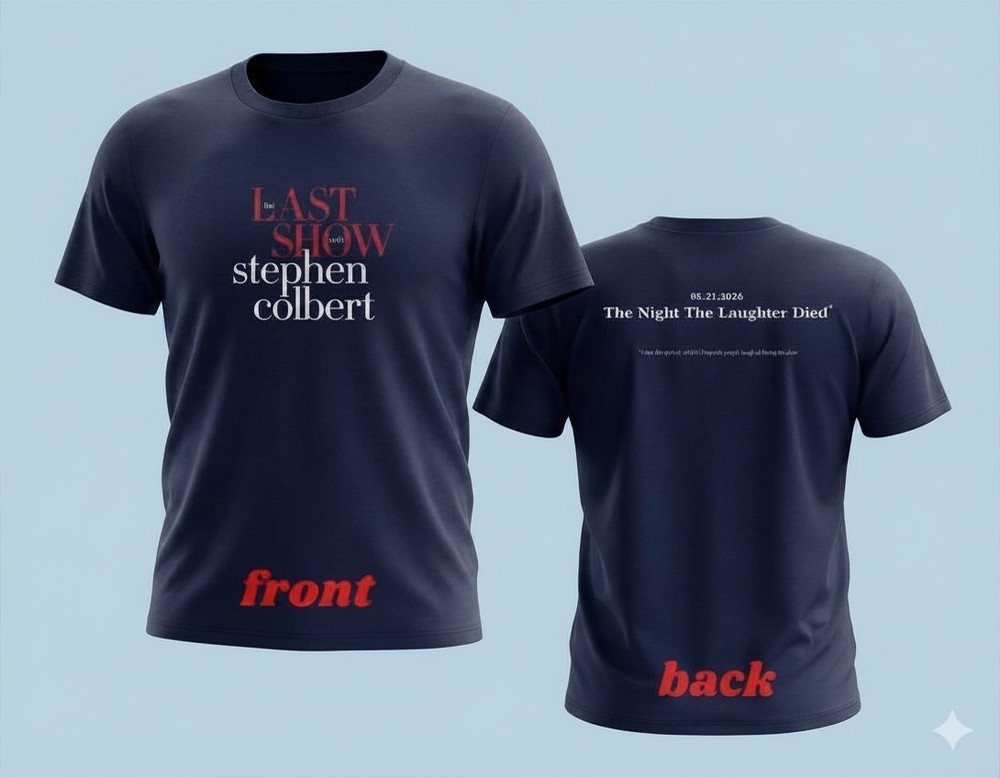 The Last Show T-Shirt Double Sided Print Graphic Tee Men Women NEW