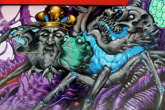 San Francisco California Haight-Ashbury Lango Mural 2012 Graffiti Art