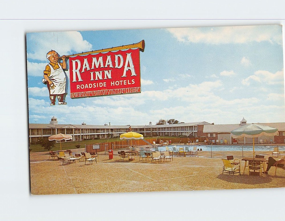 Postcard Ramada Inn Tulsa Oklahoma USA