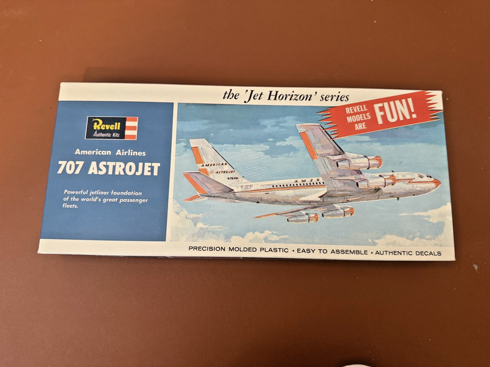 Revell 707 Astrojet Model Kit 1:139 Scale Scale Plastic New 6496